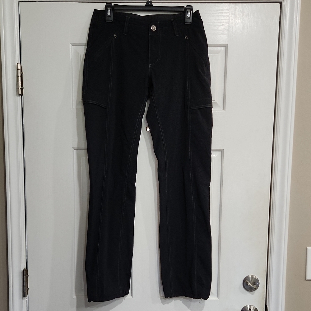 Women's Black Cargo Jeans